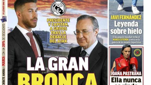 La portada del diario MARCA (08/03/2019)