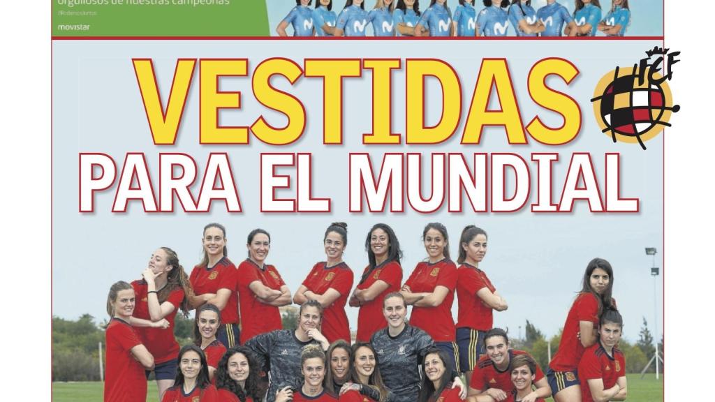 La portada del diario AS (08/03/2019)