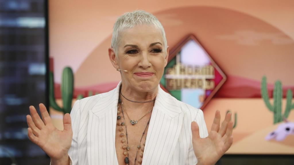 Ana Torroja, desvelando divertidas anécdotas en el programa de Pablo Motos.