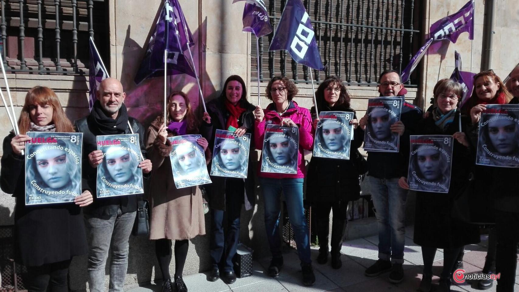 Manifestación igualdad salarial