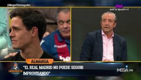 Edu Aguirre en El Chiringuito. Foto: Twitter (@elchiringuitotv)