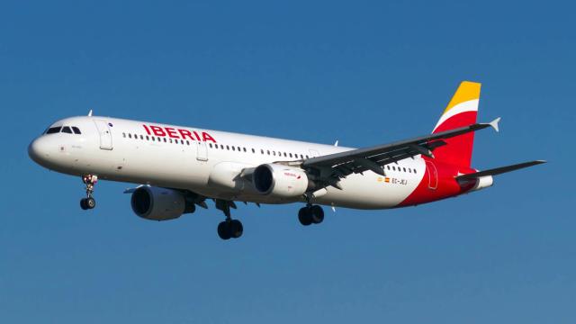 Un avión de Iberia en una imagen de archivo.