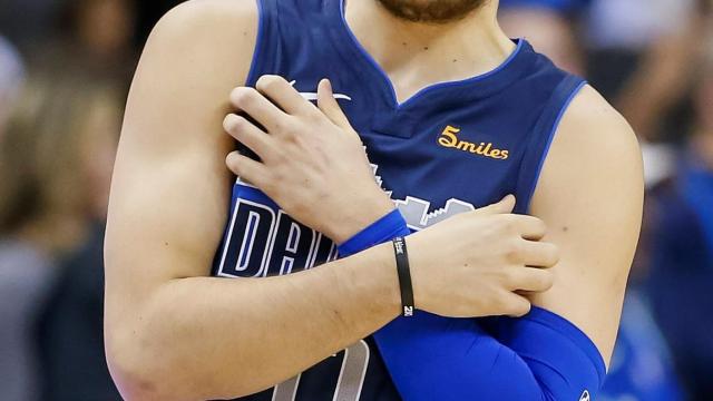 Luka Doncic, con los Dallas Mavericks