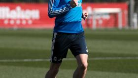 Bale se entrena en Valdebebas