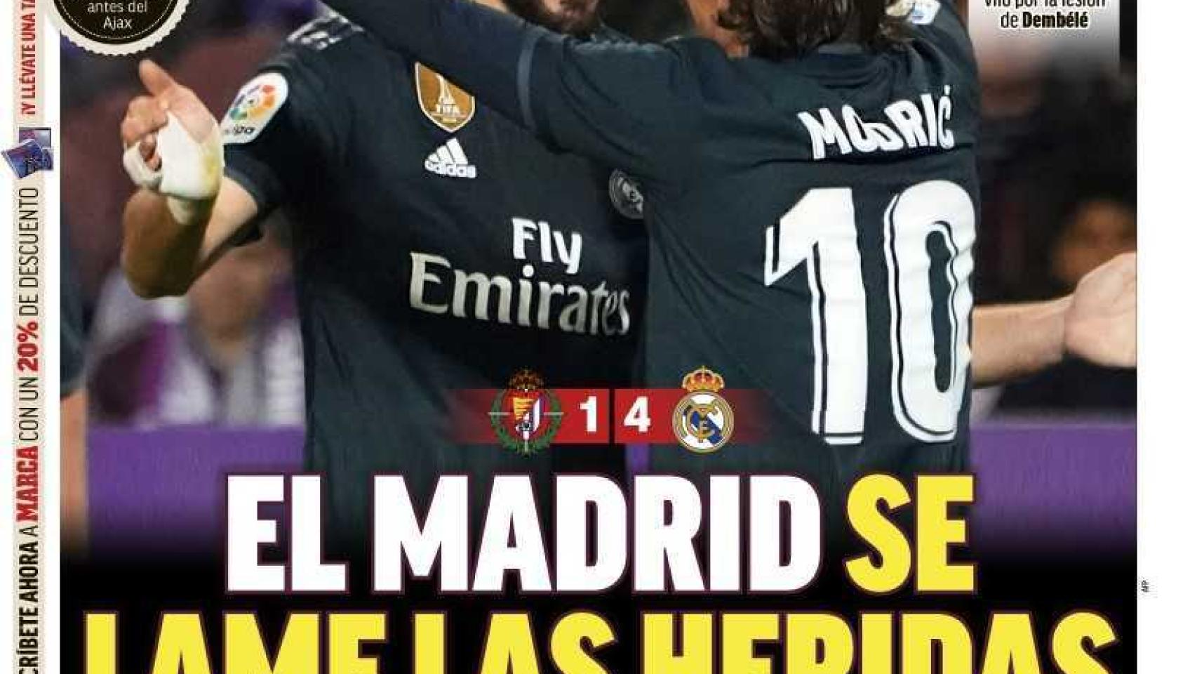 La portada del diario MARCA (11/03/2019)