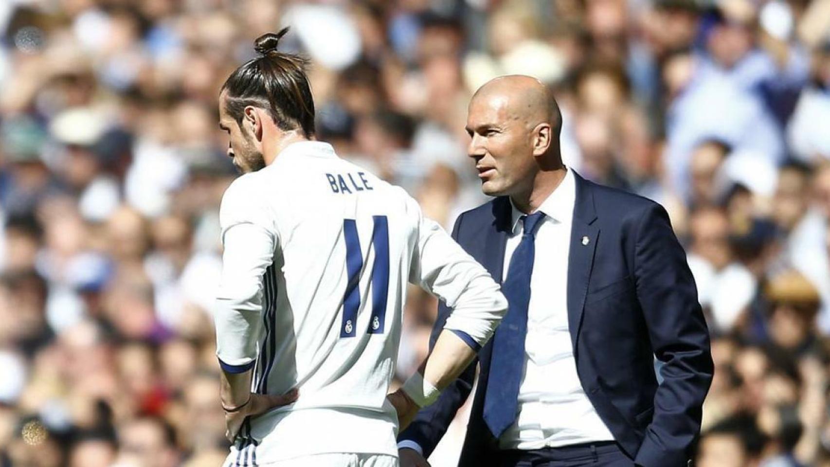 Bale y Zidane