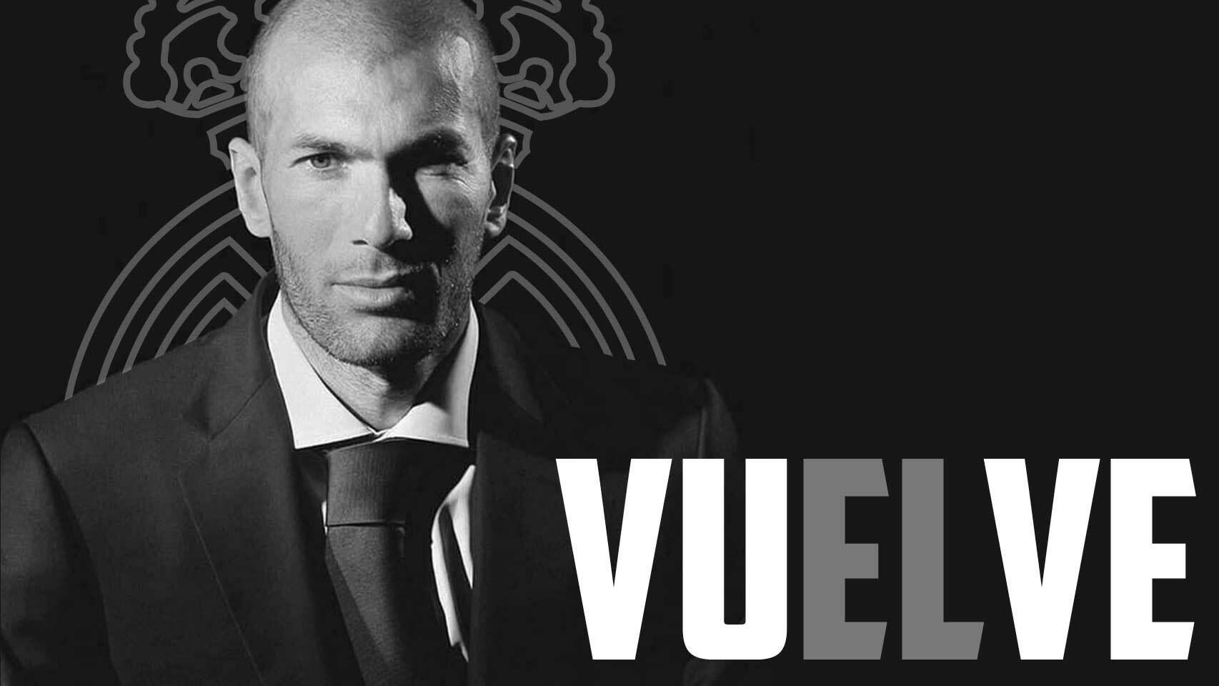 Zinedine Zidane vuelve al Real Madrid