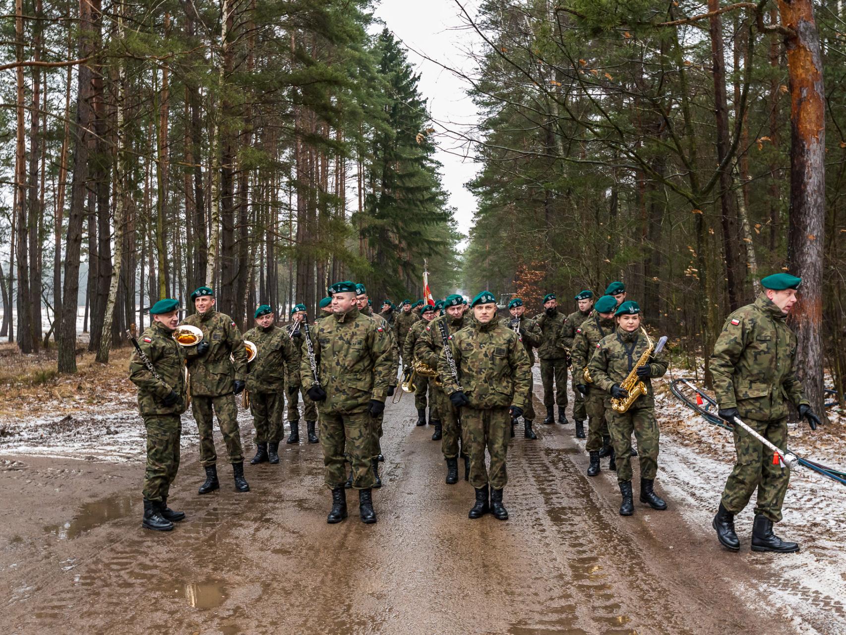 Tropas polacas asignadas a la OTAN.