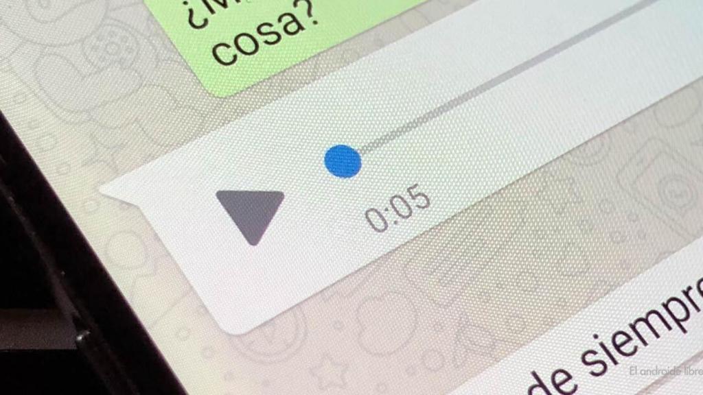 Llegan mejoras a los audios de WhatsApp