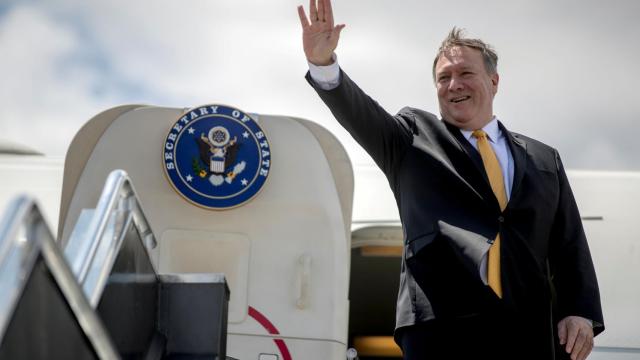 El secretario de Estado de EEUU, Mike Pompeo.