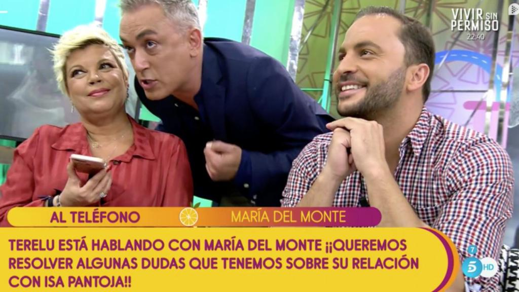 María del Monte, en otra intervención telefónica en la que estaba presente su sobrino.