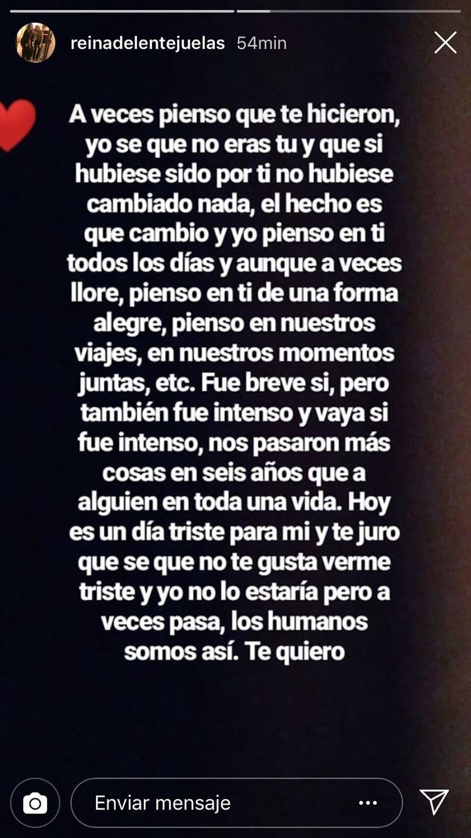 La carta de Carla Vigo a su madre, Érika Ortiz, en el aniversario de su muerte.