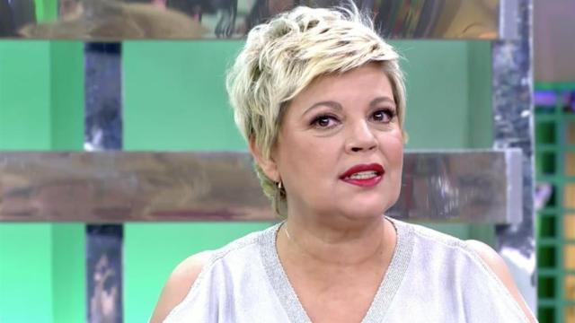 Terelu Campos durante un programa de 'Sálvame'.