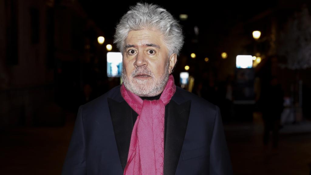 Pedro Almodóvar en su última aparición pública.