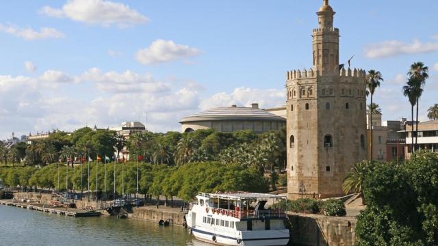 La Torre del Oro en Sevilla.