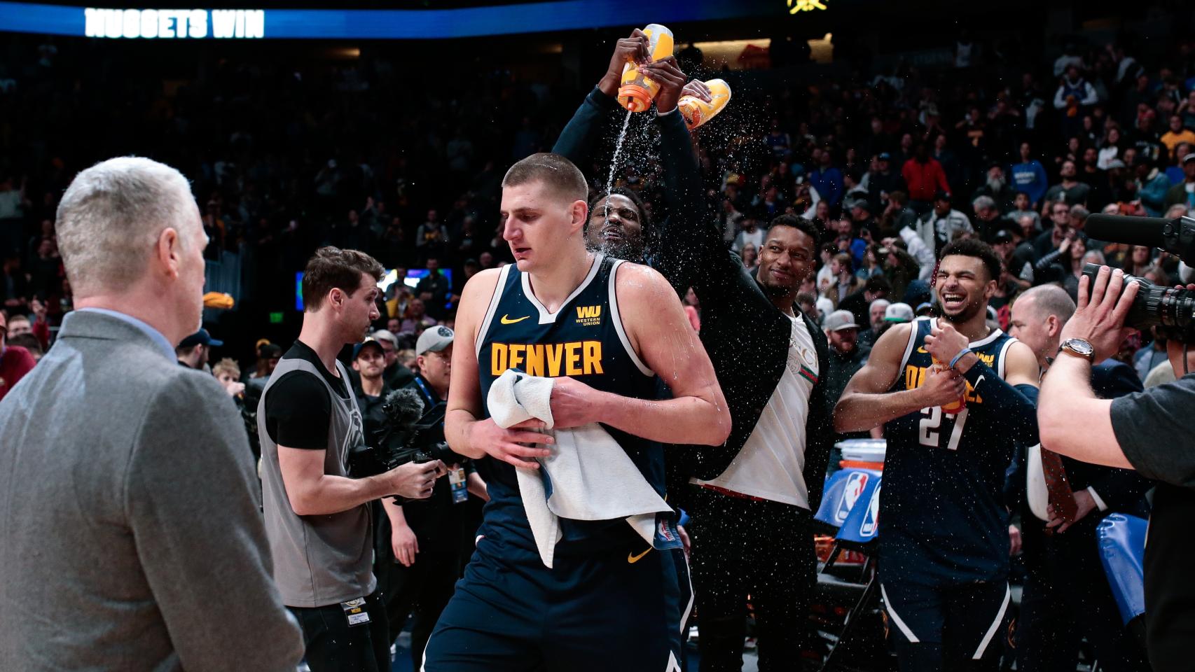 Jokic tras ganar a los Mavericks en el último segundo