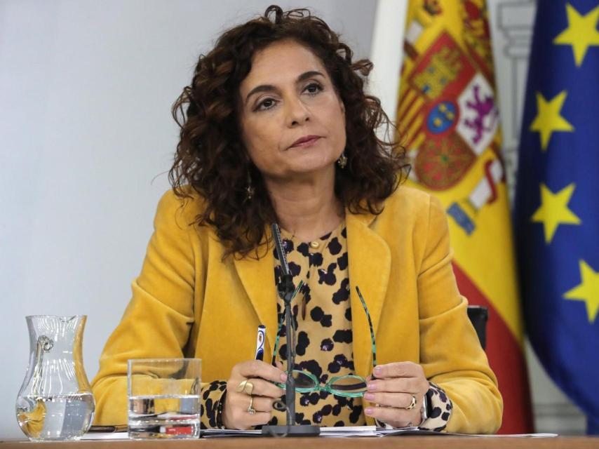 María Jesús Montero, ministra de Hacienda.