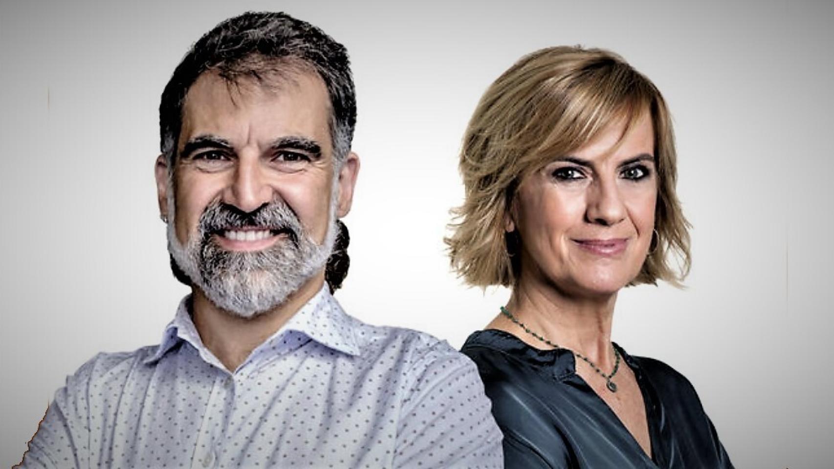 Portada de 'Tres días en la cárcel' (Plaza y Janés), por Jordi Cuixart y Gemma Nierga.