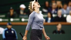 Svitolina en Indian Wells. Foto: Twitter (@BNPPARIBASOPEN)