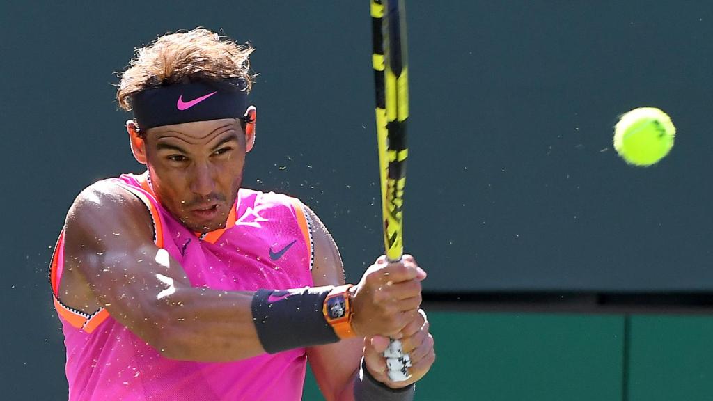 Rafael Nadal, en Indian Wells