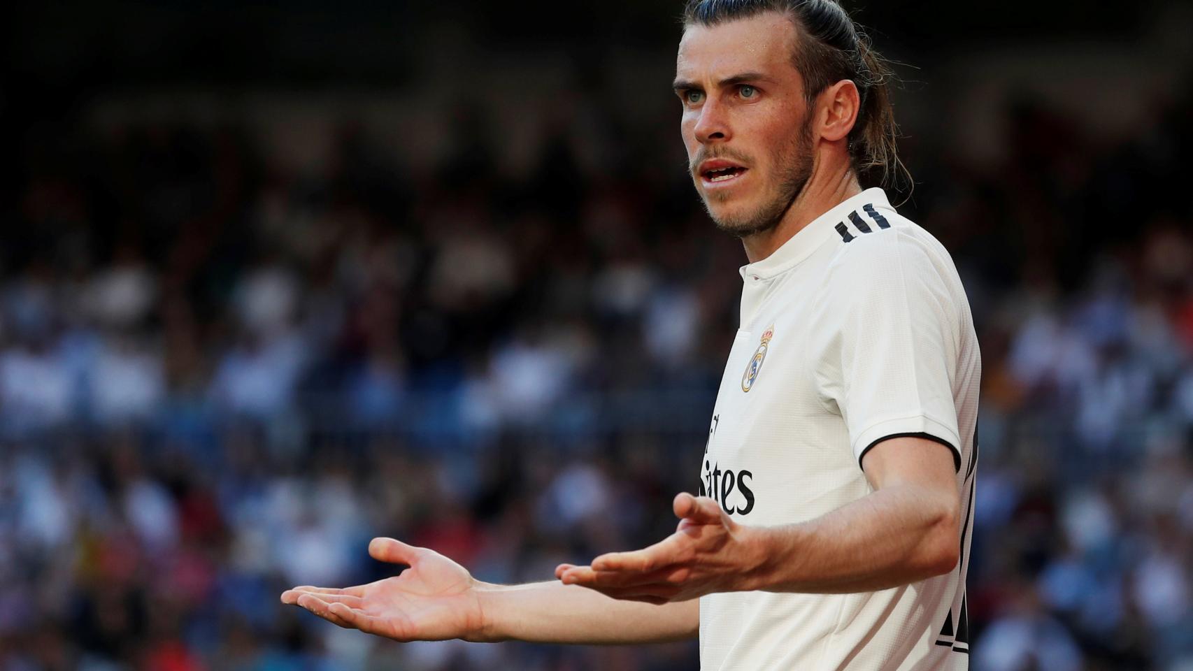 Gareth Bale en un partido del Real Madrid