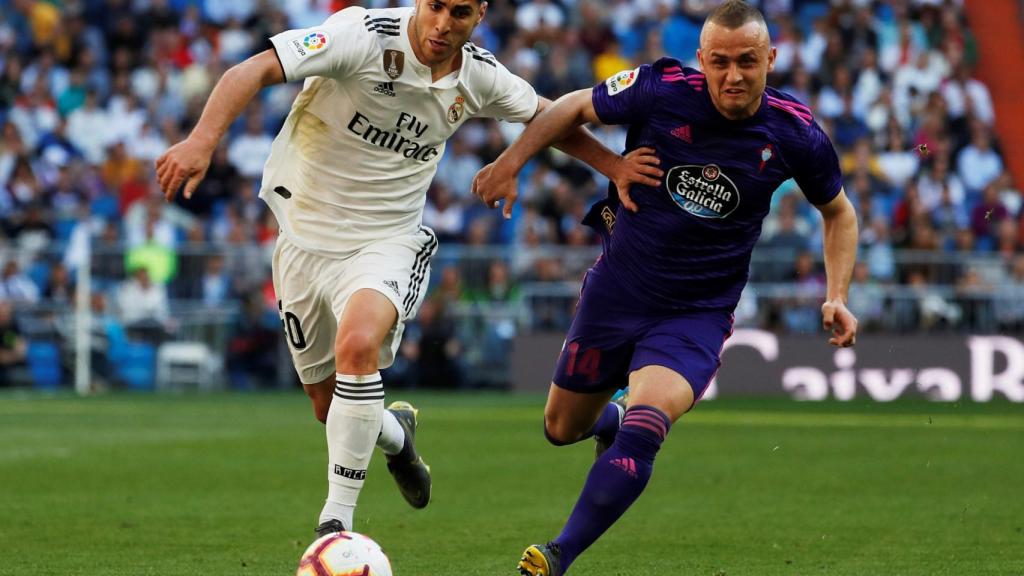 Marco Asensio inicia una contra del Real Madrid