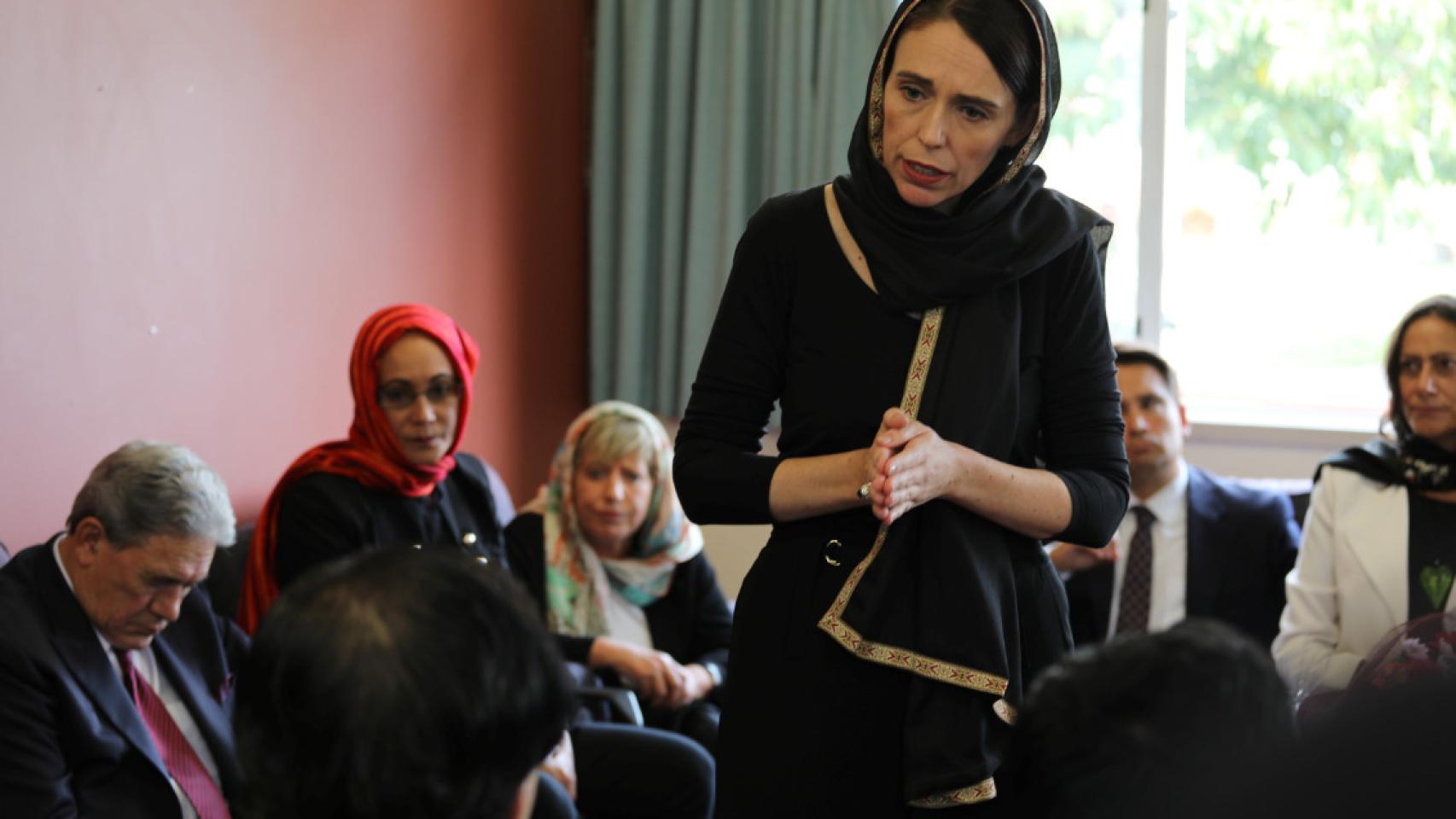 La primera ministra de Nueva Zelanda, Jacinda Ardern.