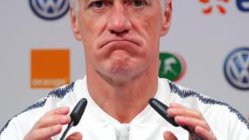 Deschamps en rueda de prensa