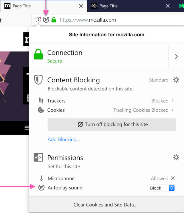 firefox bloqueo sonido