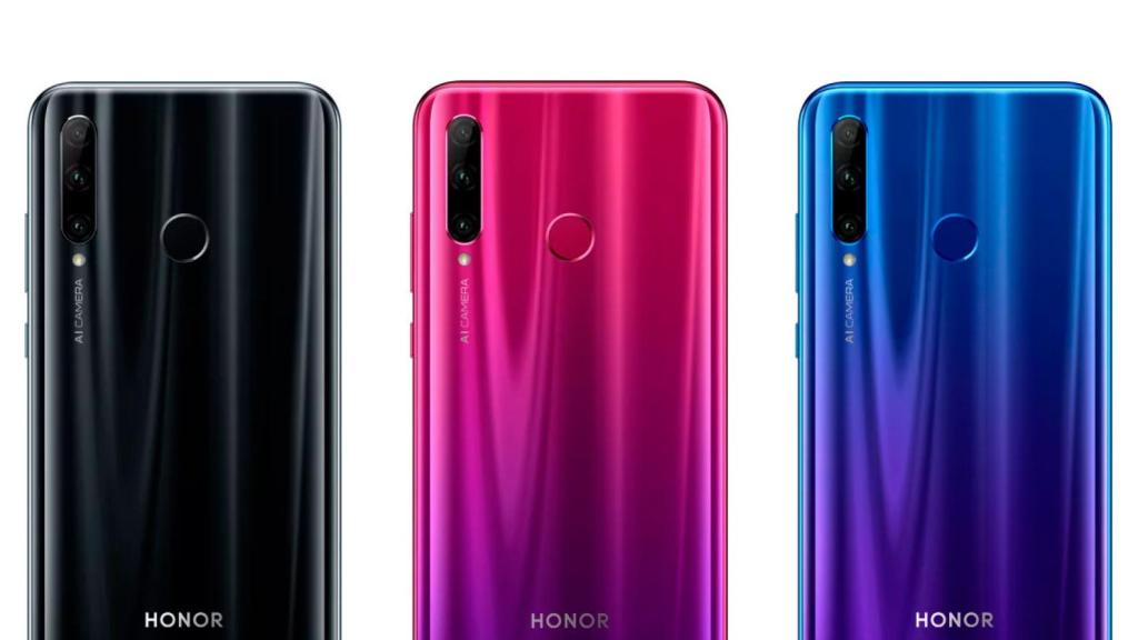 Nuevo Honor 10i: triple cámara trasera y mucha resolución para selfies