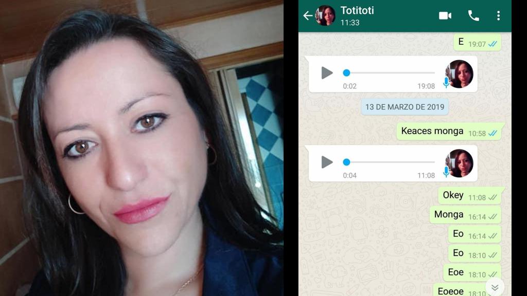 El último Whatsapp de Janet a su sobrino: Estoy en Cornellà, en media hora salgo