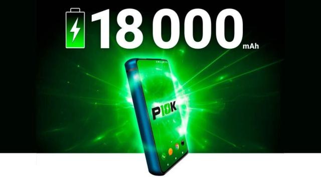 El móvil con mayor batería ya a la venta: casi 500 euros por 18 000 mAh