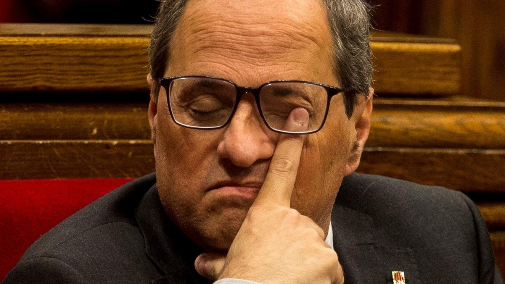 Quim Torra, presidente de la Generalitat de Cataluña.