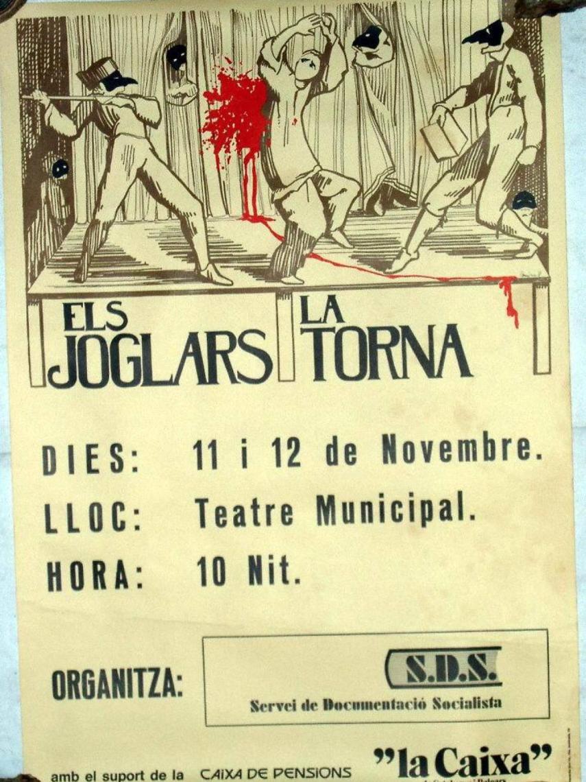 Cartel de Les joglars.