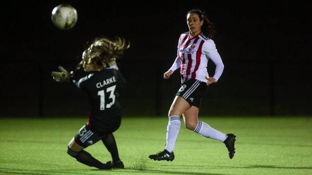 La futbolista inglesa Sophie Jones. Foto: Twitter (@sufc_women)