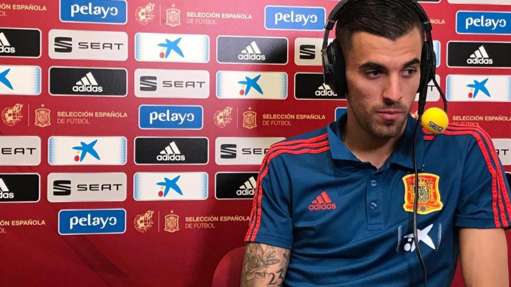 Dani Ceballos, en El Larguero de la Cadena SER. Foto: Twitter (@ellarguero)