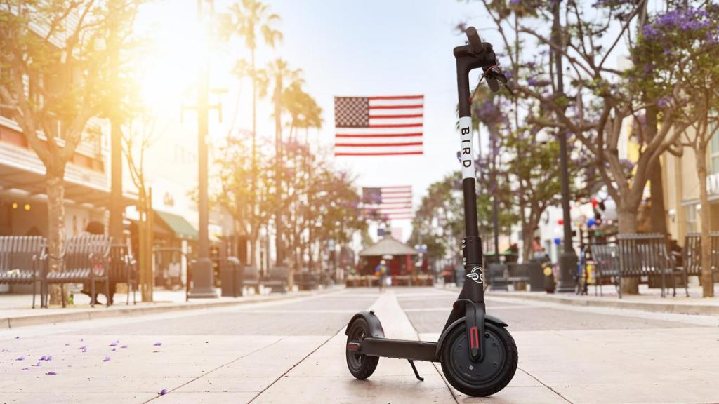 Un patinete de Bird en Estados Unidos.