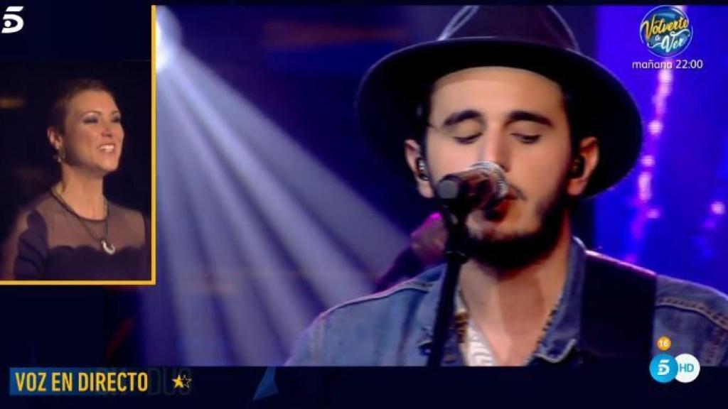 Morat cantando en directo en 'Gran Hermano DÚO'.