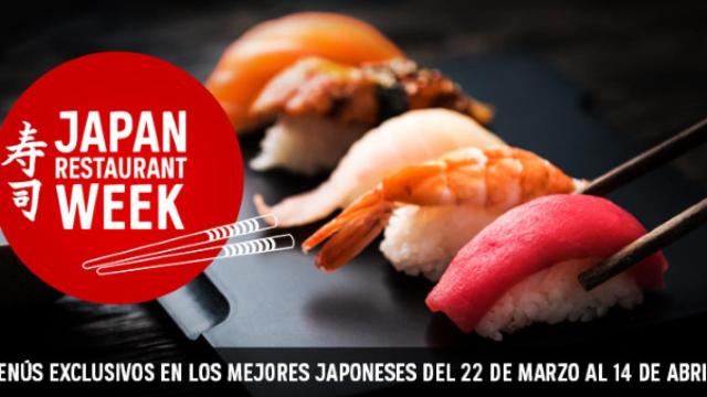 Japan Restaurant Week 2019, menús exclusivos en los mejores japoneses desde 12 €