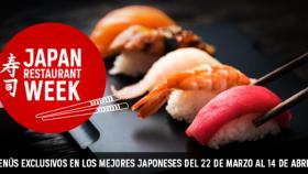 Japan Restaurant Week 2019, menús exclusivos en los mejores japoneses desde 12 €