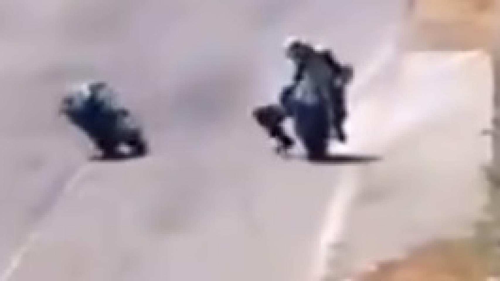 La surrealista pelea en Superbikes