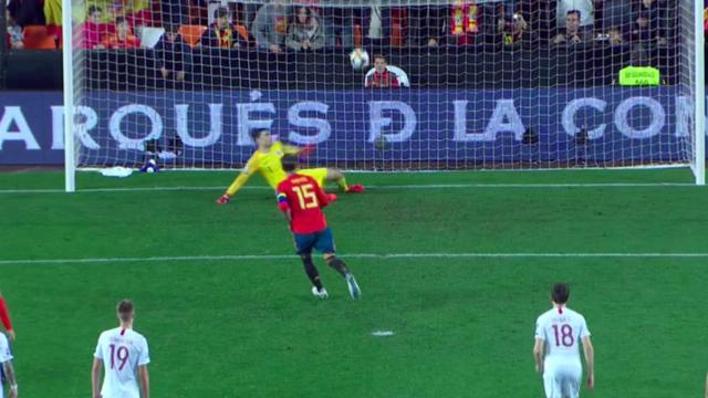 Sergio Ramos lo volvió a hacer a lo Panenka: marcó ante Noruega con su especialidad