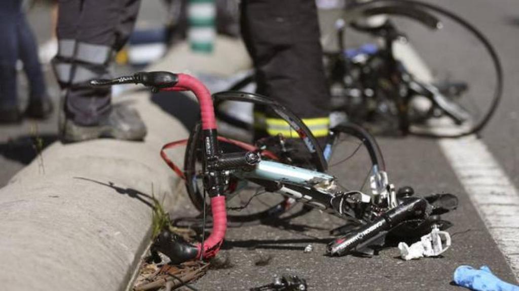 Trágico domingo para el ciclismo