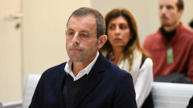 Sandro Rosell en la Audiencia Nacional.