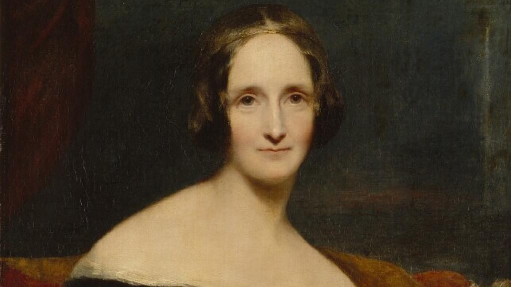 Retrato de Mary Shelley