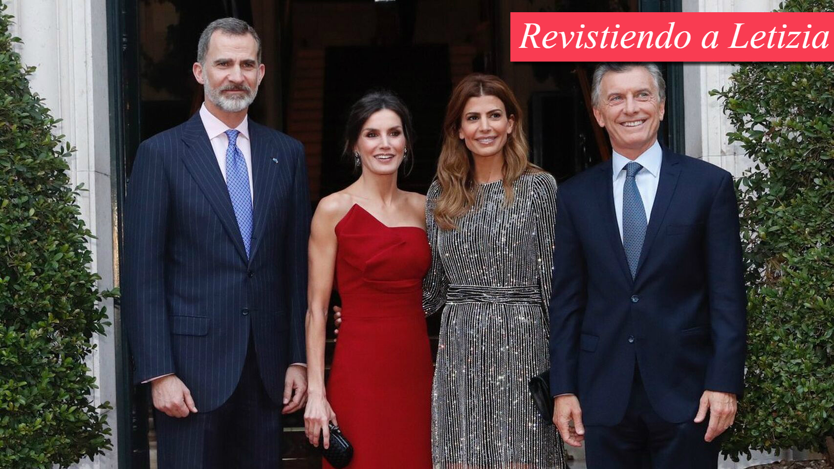 El rey Felipe y la reina Letizia, a su llegada al Río de la Plata.