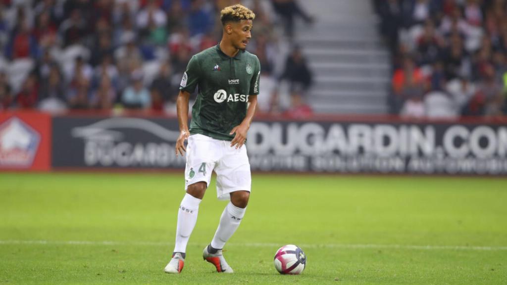 William Saliba, jugador francés del Saint-Etienne. Foto: asse.fr