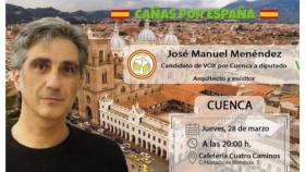 Vox convoca un evento en Cuenca y usa una imagen de Cuenca, Ecuador