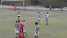 Un niño, sancionado con dos años por dar un cabezazo a un rival