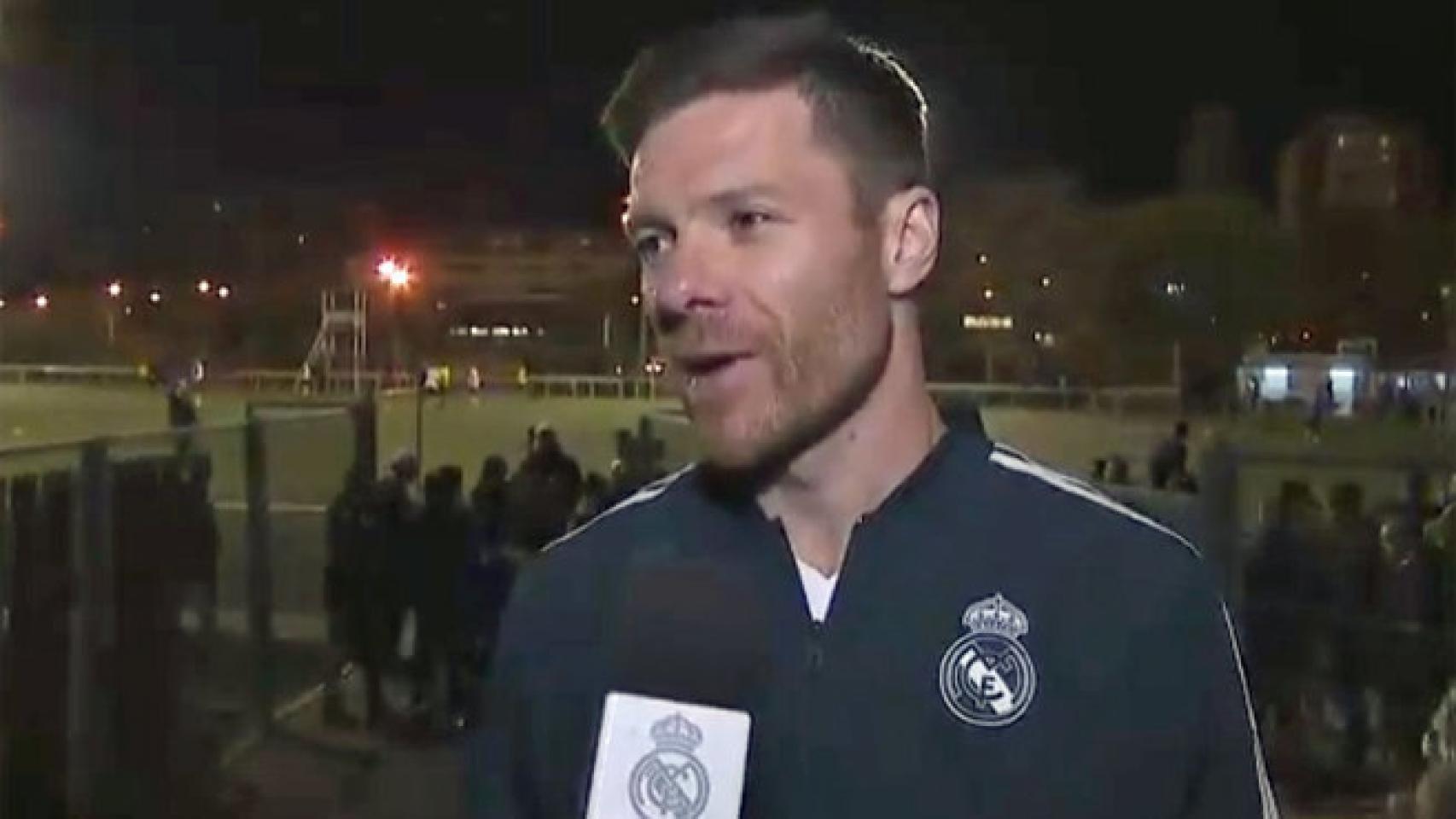 Xabi Alonso, en Realmadrid TV